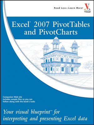 cover image of Excel 2007 PivotTables and PivotCharts